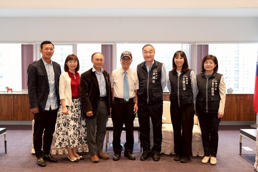 美國聖地牙哥台中市姊妹市委員會拜會中市府 黃副市長感謝長期協助