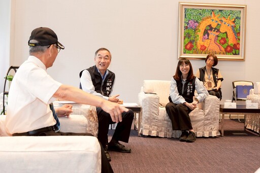 美國聖地牙哥台中市姊妹市委員會拜會中市府 黃副市長感謝長期協助