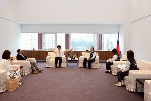 美國聖地牙哥台中市姊妹市委員會拜會中市府 黃副市長感謝長期協助