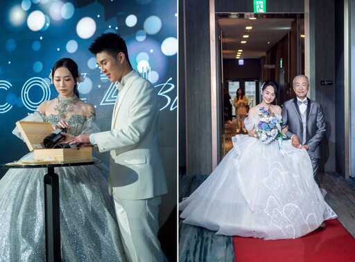 實境婚禮秀!COZZI Blu和逸飯店桃園館海納百川質感婚禮體驗會 沉浸式婚禮靈感饗宴,浪漫藍圖不再止於想像!