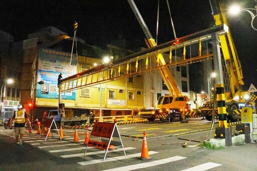 北興陸橋配合鐵高施工5/28及6/2至6/4夜間(21時至翌日6時) 全線封閉