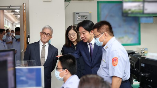 總統端節勗勉海巡辛勞 力挺爭取特別預算提升科技裝備