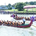 迎接端午傳承文化 2025竹縣龍舟競賽池和湖畔熱鬧登場