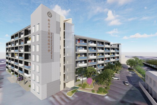 侯友宜視察秀峰高中校舍整建工程 期許明年6月底完工
