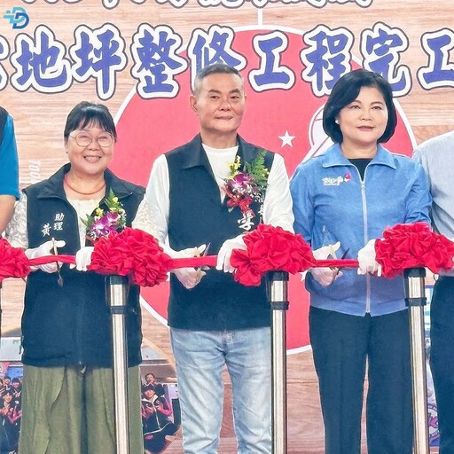 丁學忠爭取637萬經費 助土庫國中活動中心災後重建啟用