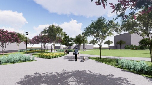 900萬翻轉閒置空地 台中東區兒177用地啟動綠美化工程