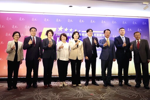 黃敏惠三度獲「五星市長」肯定 嘉義市施政滿意度全台第二