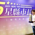 黃敏惠三度獲「五星市長」肯定 嘉義市施政滿意度全台第二