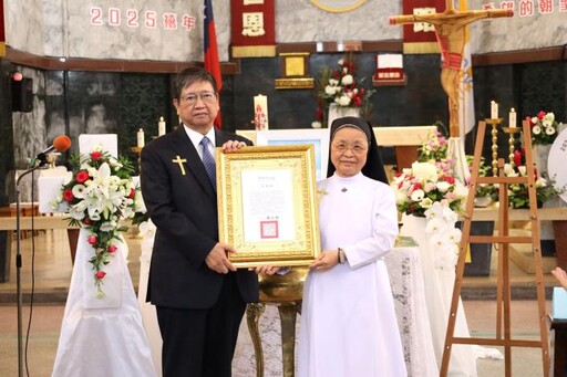 義大利修女趙秀容殯葬彌撒 楊文科頒褒揚狀及永遠懷念