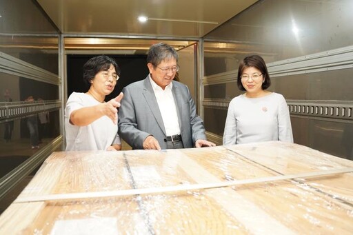 蔡蔭棠作品1萬公里返鄉之旅 楊文科迎回竹縣藝術瑰寶