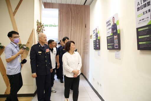嘉義市歡慶警察節 黃敏惠揭幕互動式情境模擬訓練靶場