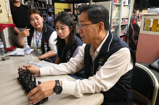 「連瑜鏈條」深耕台中放眼世界 經發局長肯定創新成果:助新廠儘早落成啟用