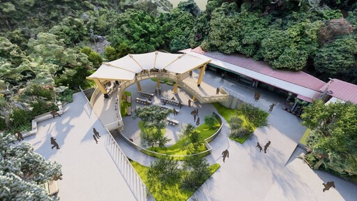 舒適登山新地標！ 大坑觀音亭休憩平台預計7月底完工