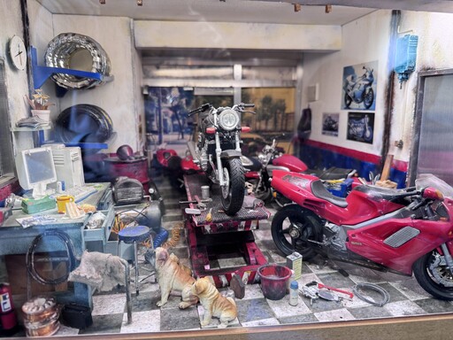 人生場景袖珍模型藝術創作展首次在園區展出