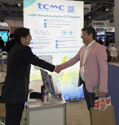 tcmc亮相BIO北美國際生技展 打造亞洲最佳CGT製造門戶