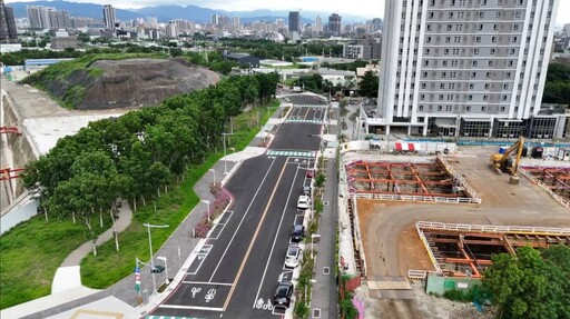 北屯崇德十九路延伸工程完工通車 盧市長:完善巨蛋周邊交通路網、打通任督二脈!