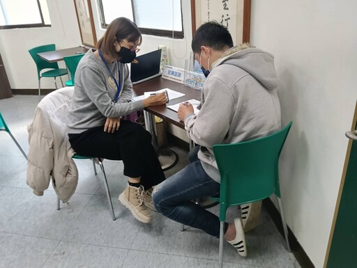 幫助藥癮者重拾人生 中市勞工局推專案陪伴就業