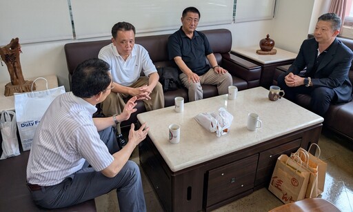 靜岡防災專家拜訪基隆消防局 共談「防災食品」新契機