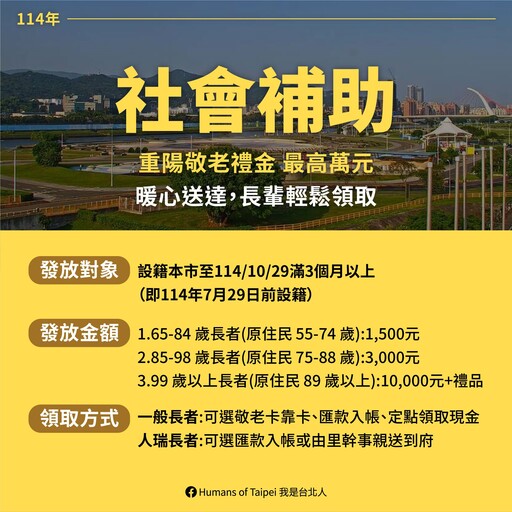 台北市7月起推動六大新制 蔣萬安：打造永續幸福城市
