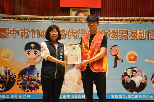 中市府召訓342名備役替代役 強化EMT-1救護技能與民防量能