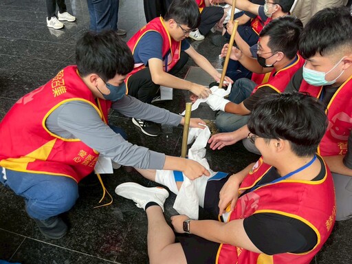 中市府召訓342名備役替代役 強化EMT-1救護技能與民防量能