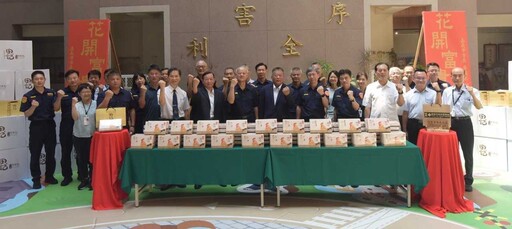 嘉市警打詐成績亮眼 昇樺食品董座吳裕田贈滴雞精表達敬意