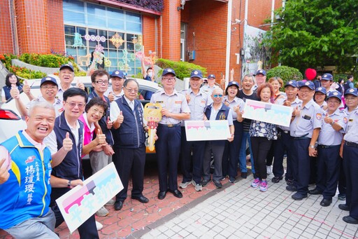 巡守力大躍進! 中市府補助神岡區汰換3輛巡邏車 民政局長:提升巡邏安全性