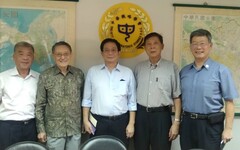 紀念抗戰勝利與台灣光復八十週年! 管中閔訪中華戰略學會理事長李本京達共識:擴大交流合作 共同傳遞中華民國歷史記憶