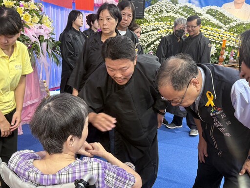 緬懷地方典範！ 台中沙鹿耆老陳國馨先生辭世 民政局長擔任點主官：感謝堅毅奉獻