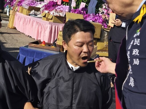 緬懷地方典範！ 台中沙鹿耆老陳國馨先生辭世 民政局長擔任點主官：感謝堅毅奉獻