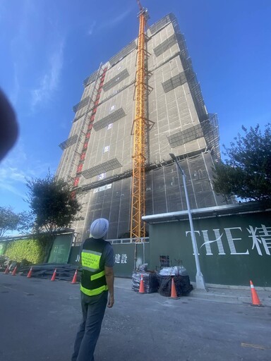 專案稽查及e化管理雙軌併行 中市都發局籲建築工地落實防颱措施
