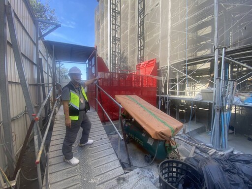 專案稽查及e化管理雙軌併行 中市都發局籲建築工地落實防颱措施