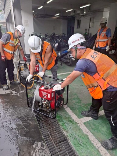 北市新工處完成防災整備 279人待命迎戰楊柳颱風