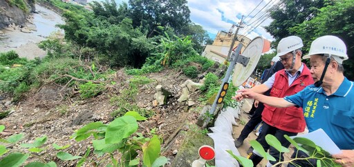 防颱進入最高戒備！ 中市建設局長深入災點督導復建進度