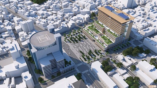 嘉義市市民中心北棟大樓統包工程簽約 黃敏惠：智慧永續新地標