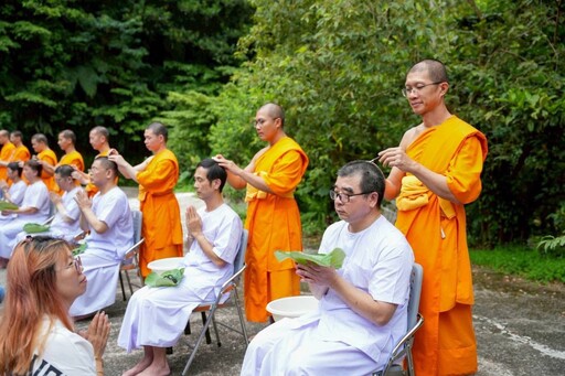 法身寺30週年｜24位佛子披袈裟短期出家 回歸南傳佛法本懷