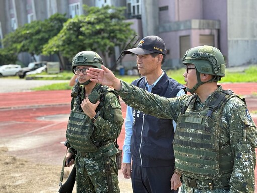 北市府慰問花蓮役男及後備軍人 致贈慰問金表謝意