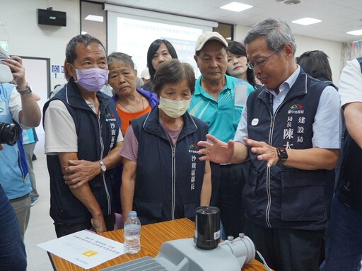 中市「增亮減碳」計畫年省8,000萬度電! 建設局辦說明會獲地方齊聲肯定