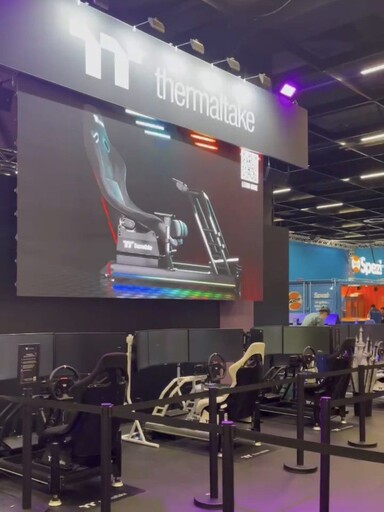 曜越駛向Gamescom 2025 虛擬賽道 血脈賁張