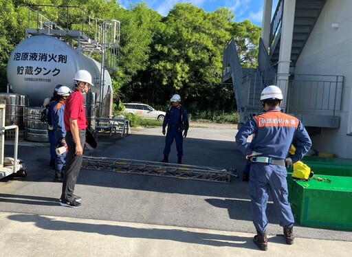 基隆消防局與日本沖繩持續推動交換職員 跨國專業交流深化消防合作