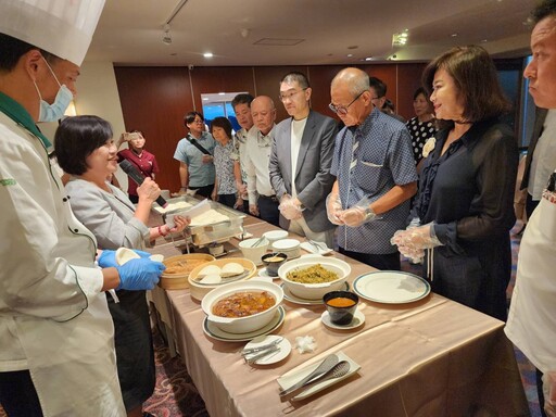 基隆晚宴迎接宮古島市代表團 刈包體驗展現友好情誼