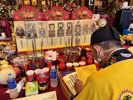 台商齊聚昆山慧聚天后宮 參加乙巳年中元祭祖、大愛普度活動