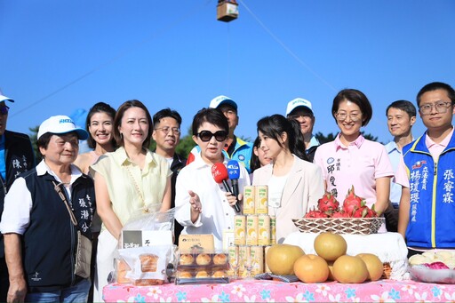 台中石岡熱氣球嘉年華開幕!盧市長偕「模範夫妻」阿Ben、徐小可乘熱氣球 邀全國民眾體驗山城魅力