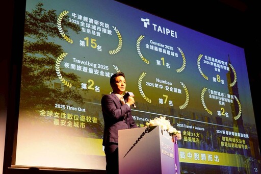 出席天下城市高峰論壇 蔣萬安分享韌性台北治理願景