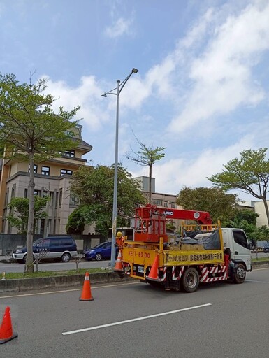 審計報告中市推動路燈維管有成 建設局:效率3倍增 增亮有感升級!