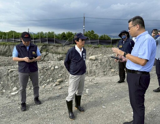 杜絕不法盜採農地砂石 林欽榮副市長率隊查勘美濃農地 啟動「密集地毯式巡查」