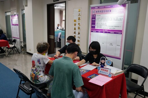 銀髮族重返職場契機！ 中市勞工局9/17東區樂齡聯合徵才登場