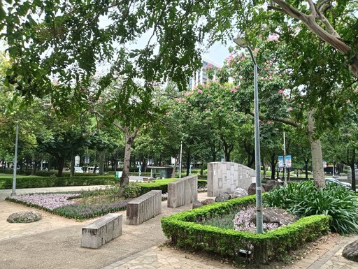 花草多感體驗 林森公園打造綠植角落