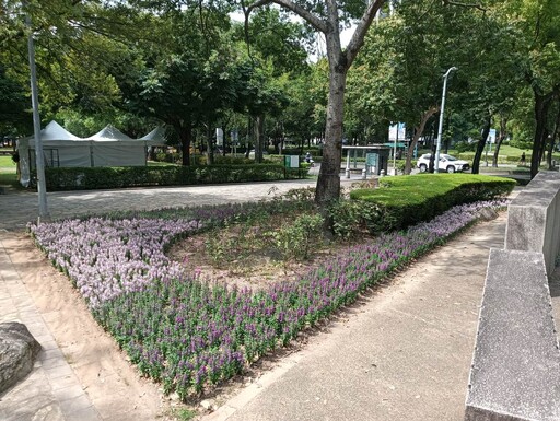 花草多感體驗 林森公園打造綠植角落