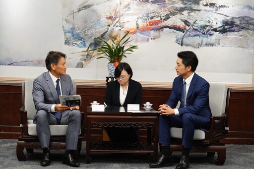 東京都副知事拜會蔣萬安 共商AI導入市政與數位轉型合作